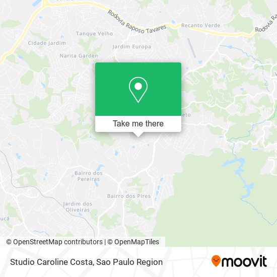 Studio Caroline Costa map