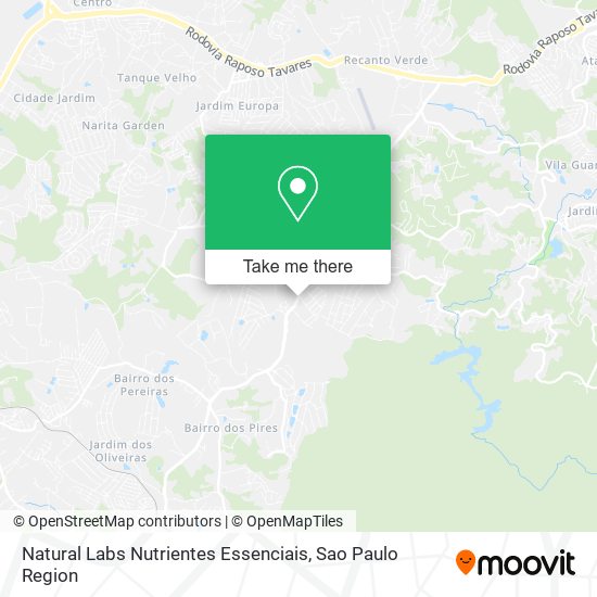 Natural Labs Nutrientes Essenciais map