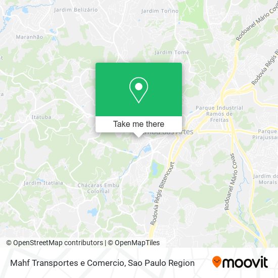 Mahf Transportes e Comercio map