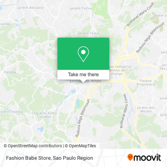 Mapa Fashion Babe Store