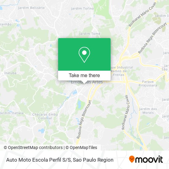 Auto Moto Escola Perfil S/S map