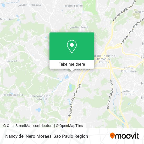 Nancy del Nero Moraes map