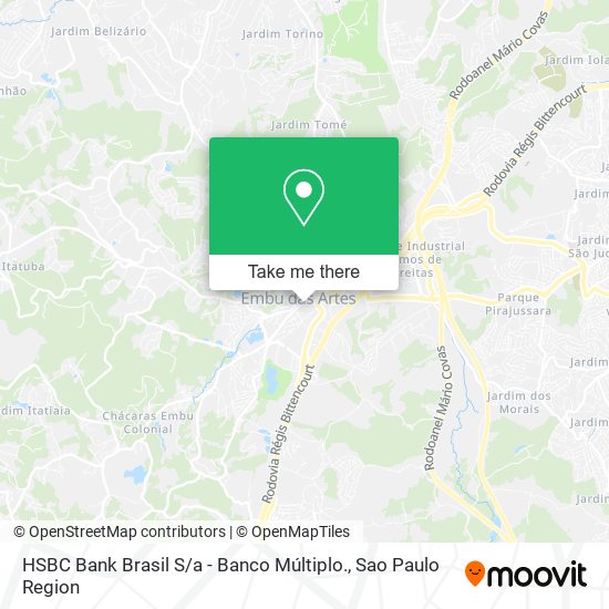 HSBC Bank Brasil S / a - Banco Múltiplo. map