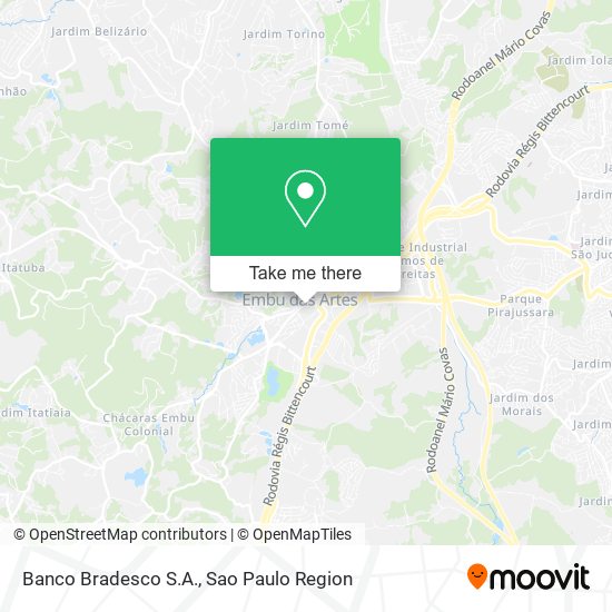 Banco Bradesco S.A. map