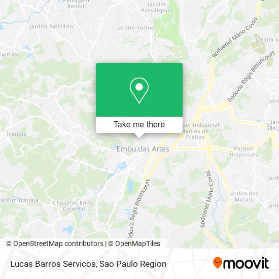 Lucas Barros Servicos map