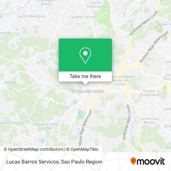 Mapa Lucas Barros Servicos