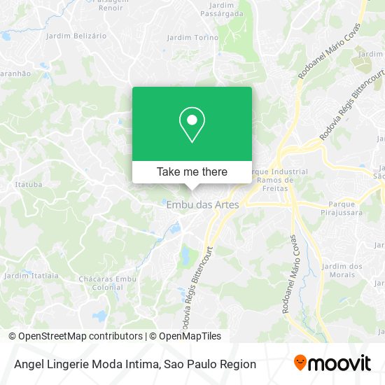 Angel Lingerie Moda Intima map