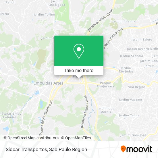 Sidcar Transportes map