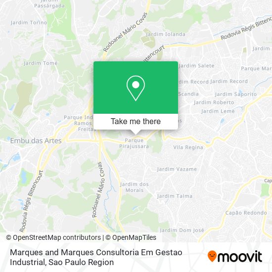 Marques and Marques Consultoria Em Gestao Industrial map