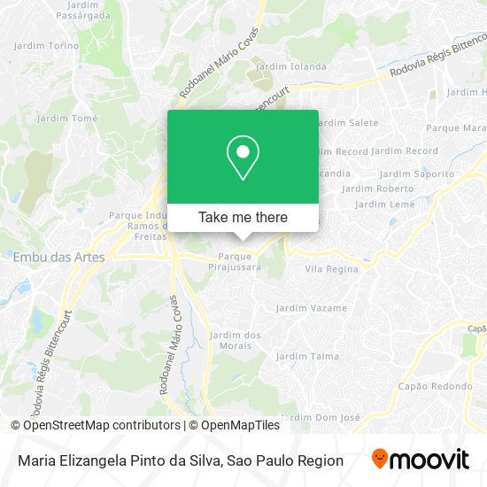 Mapa Maria Elizangela Pinto da Silva