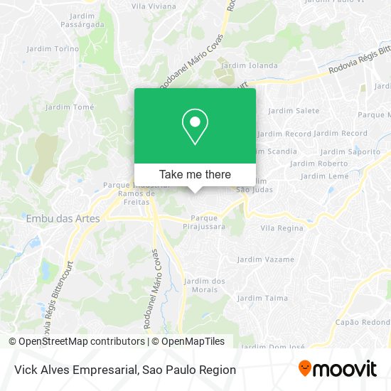 Vick Alves Empresarial map