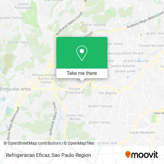 Refrigeracao Eficaz map