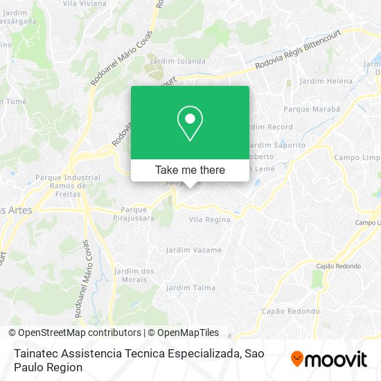 Tainatec Assistencia Tecnica Especializada map