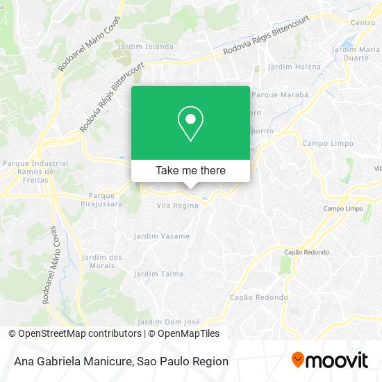 Ana Gabriela Manicure map