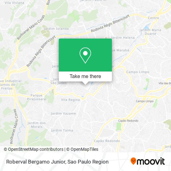 Mapa Roberval Bergamo Junior