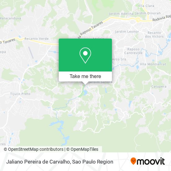 Jaliano Pereira de Carvalho map