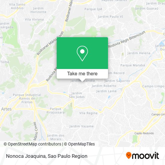 Mapa Nonoca Joaquina