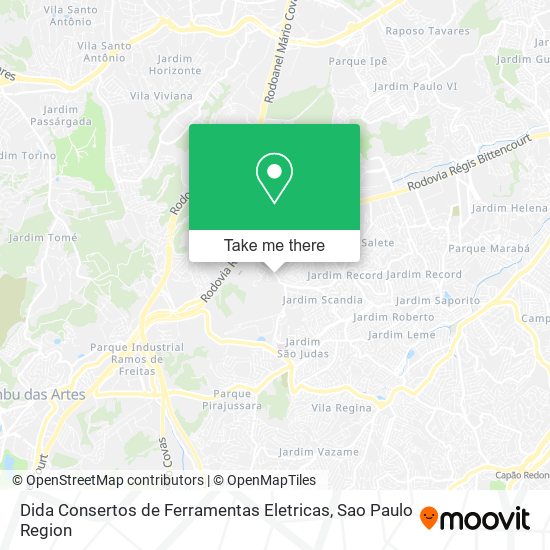 Dida Consertos de Ferramentas Eletricas map