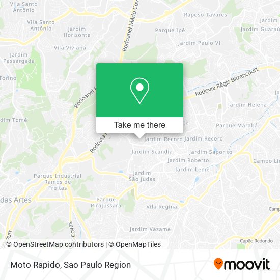 Moto Rapido map