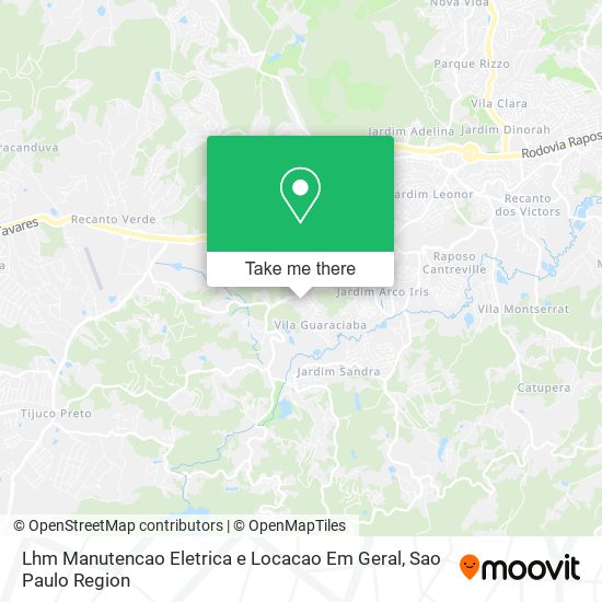Lhm Manutencao Eletrica e Locacao Em Geral map
