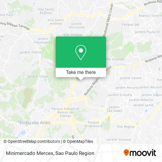 Mapa Minimercado Merces