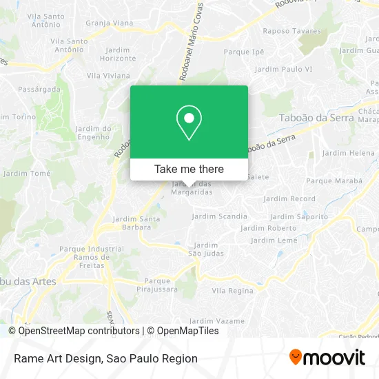Rame Art Design map