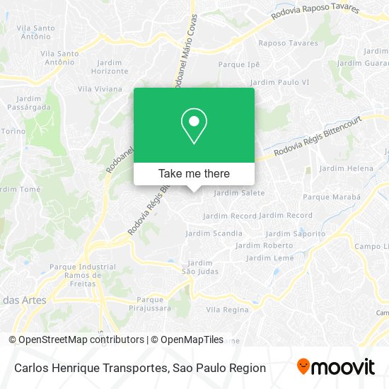 Mapa Carlos Henrique Transportes