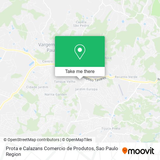 Prota e Calazans Comercio de Produtos map