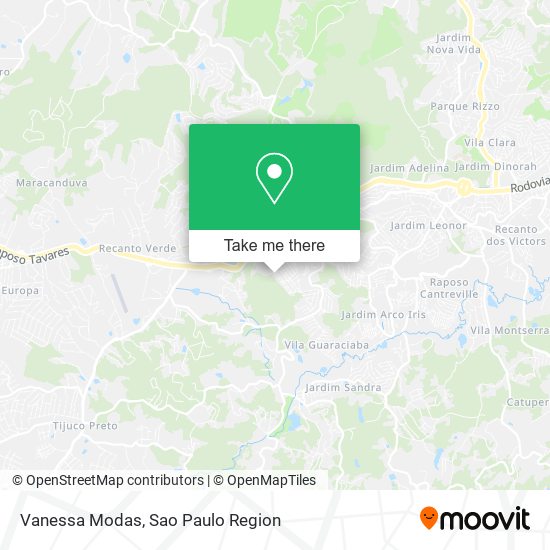 Vanessa Modas map