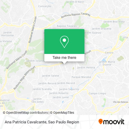 Ana Patricia Cavalcante map