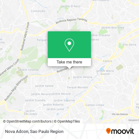 Nova Adcon map