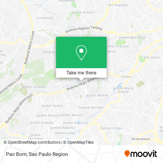 Pao Bom map