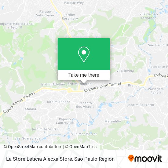 La Store Leticia Alecxa Store map