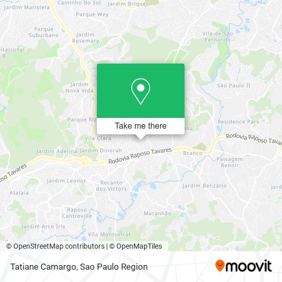 Mapa Tatiane Camargo