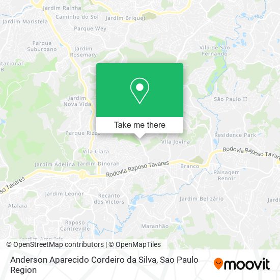 Anderson Aparecido Cordeiro da Silva map