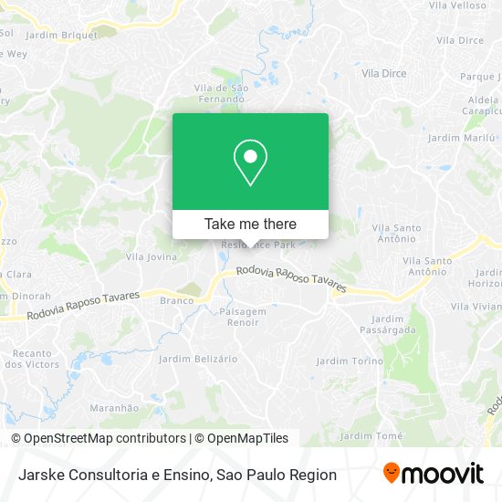 Jarske Consultoria e Ensino map