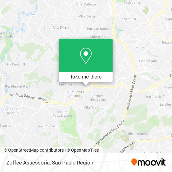 Zoffee Assessoria map
