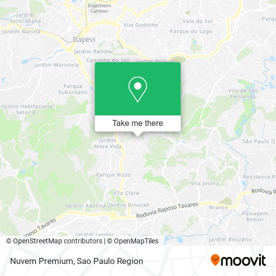 Nuvem Premium map