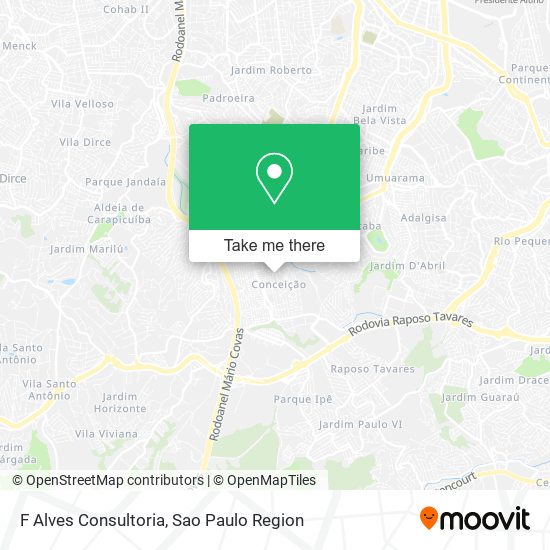 F Alves Consultoria map