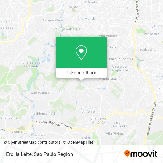 Mapa Ercilia Leite