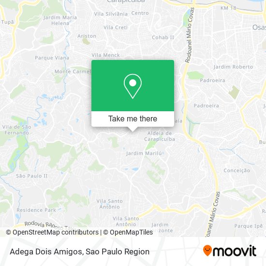 Adega Dois Amigos map