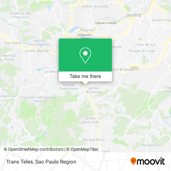 Trans Teles map
