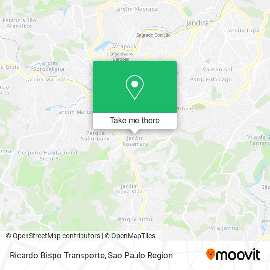 Ricardo Bispo Transporte map