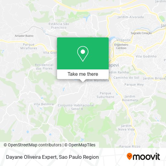 Dayane Oliveira Expert map