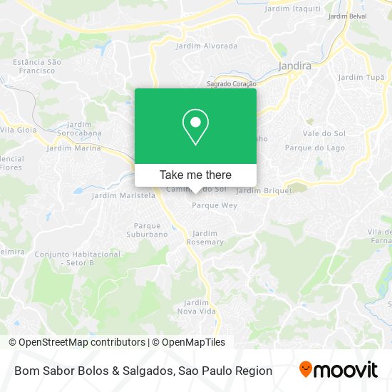 Bom Sabor Bolos & Salgados map