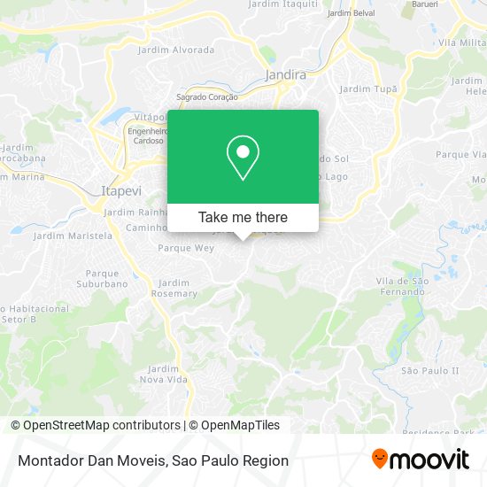 Montador Dan Moveis map