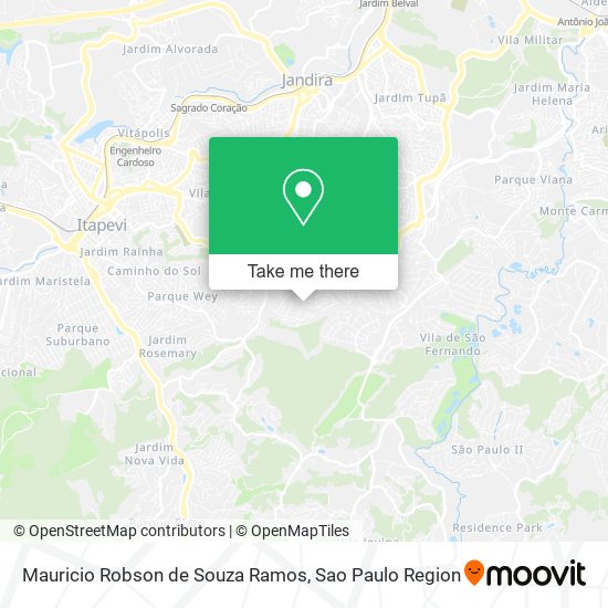 Mapa Mauricio Robson de Souza Ramos