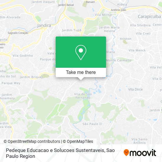 Pedeque Educacao e Solucoes Sustentaveis map