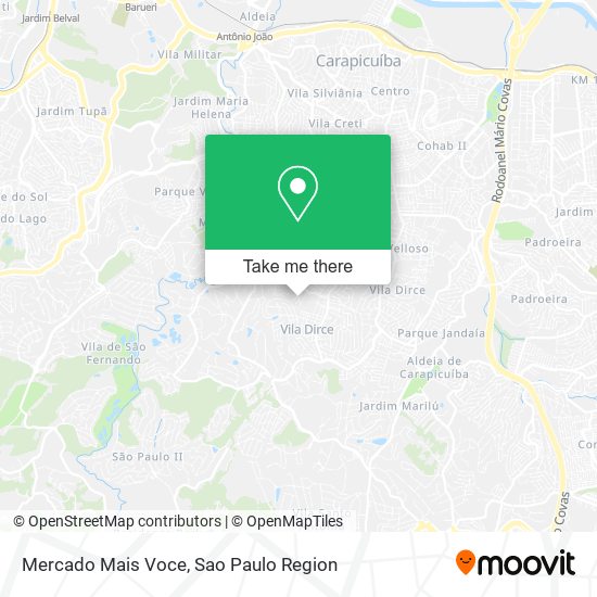 Mercado Mais Voce map