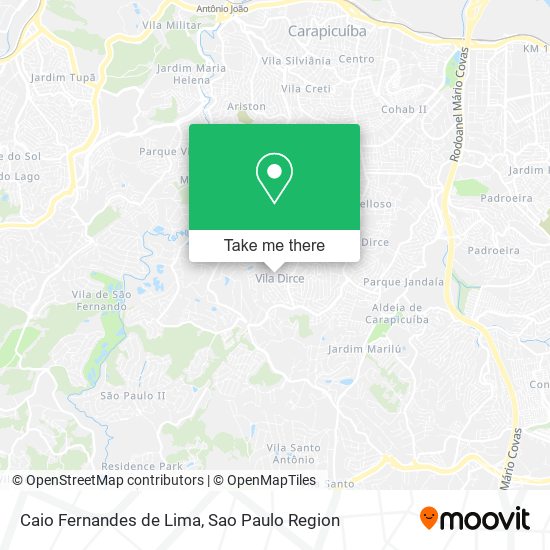 Caio Fernandes de Lima map